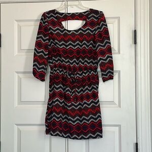 BeBop patterned dress size large